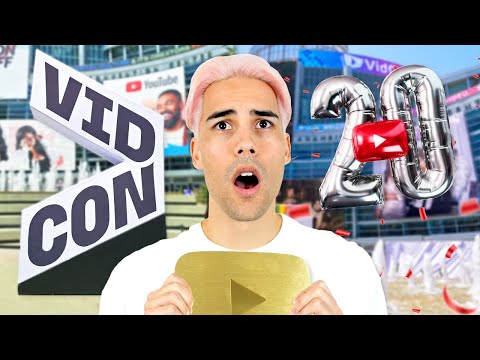 TK Randell VLOGS VidCon 2025