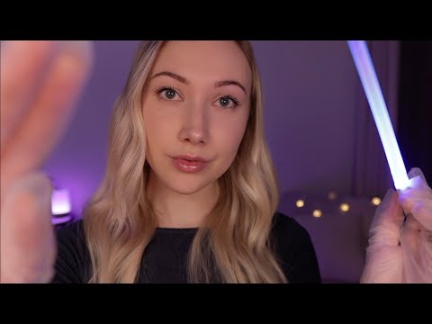 ASMR Face & Head Massage + Relaxing Scalp Check (layered sounds, gloves, personal attention) 💤