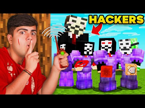 I SNUCK Into a ''HACKERS ONLY'' Server in Minecraft