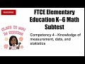 Measurement and Statistical Concepts