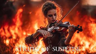 "STRING OF SUSPENSE" Pure Dramatic 🌟 Most Powerful Violin Fierce Orchestral Strings Music