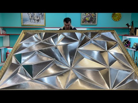 Удивительный светящийся LED потолок из нержавеющей стали для туалета