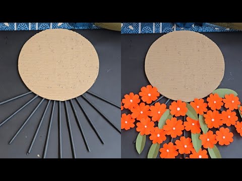 Amazing Home Decoration craft ideas | Waste cardboard using wall decor Craft ideas | DIY Room decor