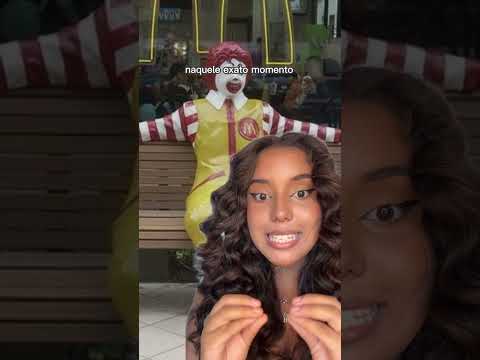 O MASCOTE DO MAC DONALD MATOU DUAS PESSOAS #sobrenatural #bizarro #casoscriminais #shorts