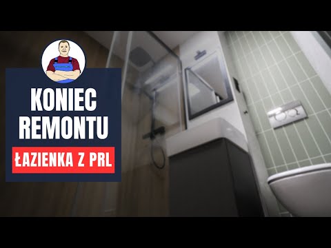 Remont łazienki PRL – FINAŁ. Koszty, podłoga, montaż ościeżnicy regulowanej