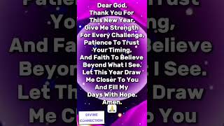 Welcome 2026 | A Simple Prayer for Strength, Faith & Hope #shorts