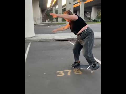 you can't beat her in skating