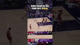He really thought he was Steph Curry 😂 #stephencurry #cyclones