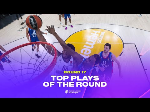 Top 10 Plays | RS Round 17 | 2024-25 Turkish Airlines EuroLeague