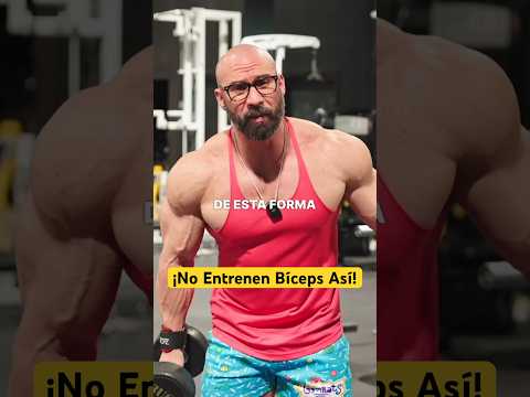 No hagas Curl de Bíceps ASÍ! 😵‍💫
