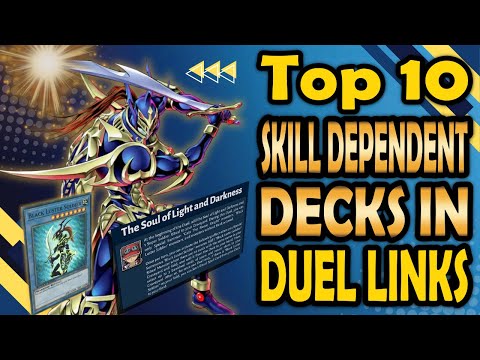 Top 10 Duel Links Decks That Are Just A Bunch Skill Effects In A Trench Coat