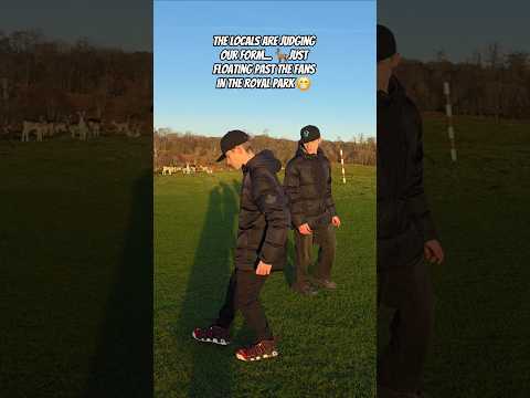 โThe locals are judging our form๐ #airwalk ##airwalkchallenge #tutorial #royalpark #dance