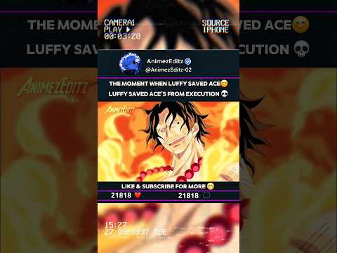 ใ Luffy Save Ace From Execution Platform ใ| Onepiece