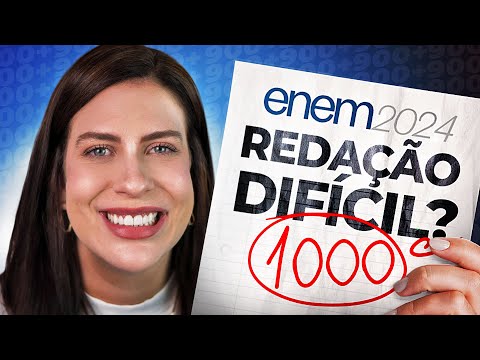 CORRIGI UMA REDAÇÃO REAL DO ENEM 2024