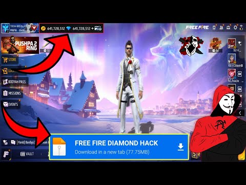 FREE FIRE MOD MENU || UNLIMITED DIAMOND HACK || FF MOD MENU APK 2024