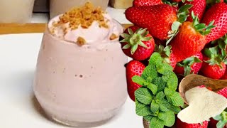 FRAPPER De FRAISE: Comment Réaliser Le Frappé De Fraise Au Lait  En Poudre JULY 11, 2025