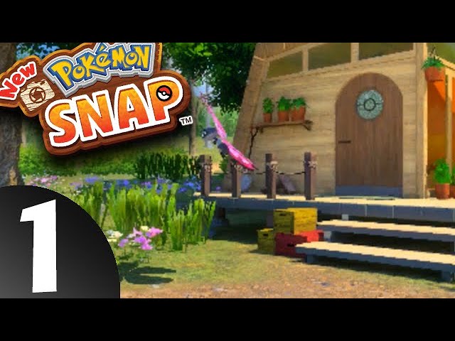 New Pokémon Snap [BLIND] pt 1 - It's a Snap