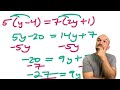 Solving Linear Equations and Inequalities