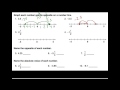 Opposites and Absolute Values