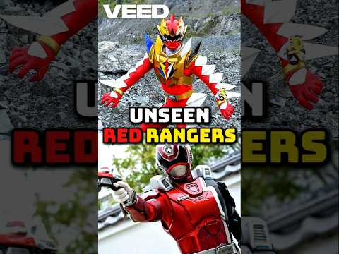 Unseen Red Ranger forms #powerrangers #redranger #shorts #supersentaiseries #powerrangersspd #mmpr