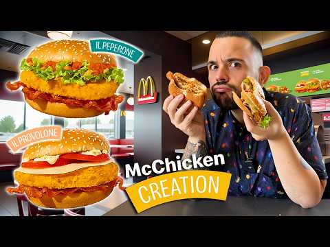 Provo i Nuovi Panini del MC donald il Peperone e Provolone