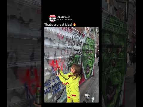That's the best type of legal graffiti 💯