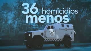 Informe de seguridad señala disminución de la violencia en México