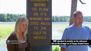 DNR abordará la erosión en las cabeceras del río Mississippi en el Parque Estatal Itasca