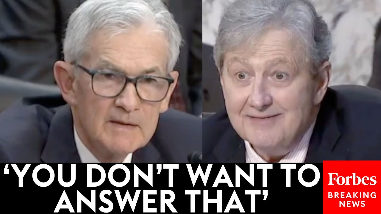 BREAKING NEWS: John Kennedy Rapid-Fire Questions Fed Chair Jerome Powell About Economy, ‘Bidenomics’