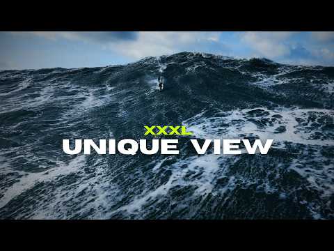 GIANT STORM WAVES NAZAR&#201; &#127463;&#127479; vs. &#127465;&#127466; World Record Day? EPIC DRONE EXPERIENCE