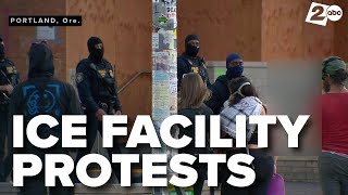 Concerns about South Portland ICE facility heighten amid allegations of chemical gas use & violence