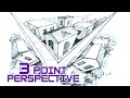Exploring 3 Point Perspective Drawing Techniques