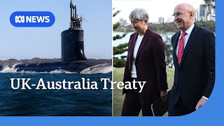 UK and Australia deepen AUKUS pact with 50-year treaty | ABC NEWS