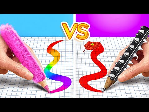 SURVIVING HIGH SCHOOL | Popular vs Smart Student Hacks by 123 GO!