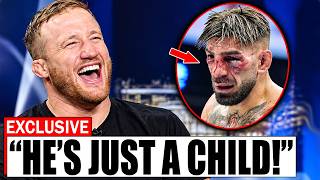 “HE’S JUST A CHILD!” Gaethje FIRES BACK at Topuria — NOW HE DEMANDS THE REMATCH!