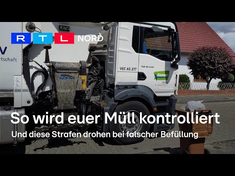 Die Hälfte aller Biotonnen ist falsch befüllt! So läuft die Kontrolle ab