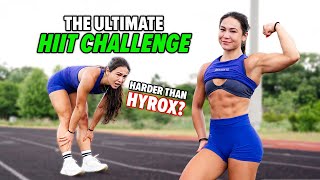 WOULD YOU TRY THIS "HYROX" CHALLENGE? (no equipment)