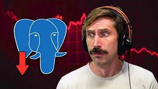 Making Postgres 42,000x slower