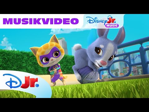 🎵 Super-hjälpare | SuperKattungar | Disney Junior Sverige