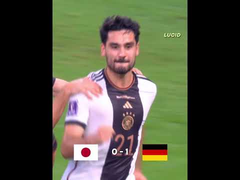 Japan vs Germany World Cup 2022 🔥
