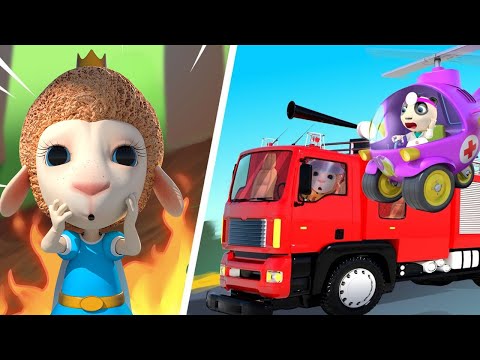 Save Dolly! 🚑 The Heroes Are Coming! 👩‍🚒Dolly and Friends Cartoon