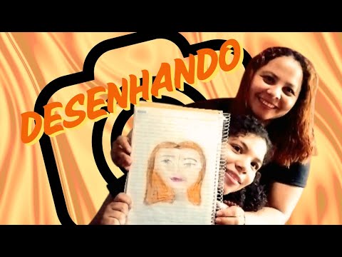 fazendo um desenho realista da minha mãe 😆