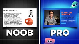 I used to make POWERPOINTS about myself, but now I do THIS… 💯