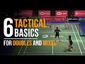 Badminton Doubles Tactics and Strategies