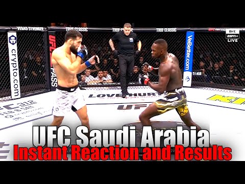 UFC Saudi Arabia (Israel Adesanya vs Nassourdine Imavov): Reaction and Results