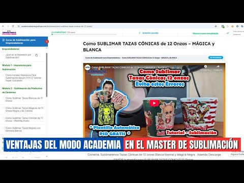 Diseña y Sublima en Casa con el 🎨 Master Curso de Sublimación y Diseño en Corel Draw Online .