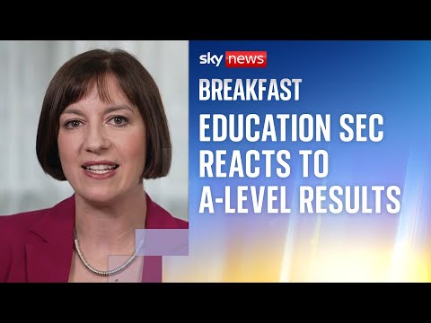 YouTube video thumbnail: Education sec Vows to Tackle 'Entrenched Inequalities' as she Wishes A-Level Students Luck