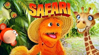 ¡Fuzzy va en un Safari para niños! ¡Bolsa de lagarto mágica sorpresa!
