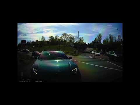 Cammer gets rear ended by inattentive idiot