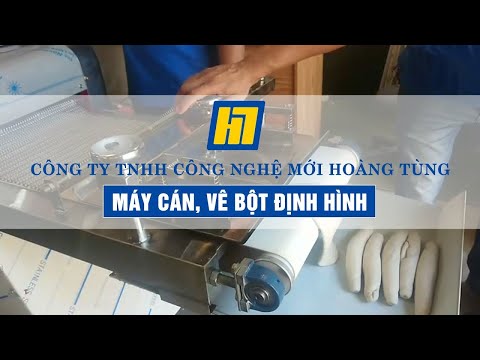 Máy Cán Vê Định Hình Bột Việt Nam